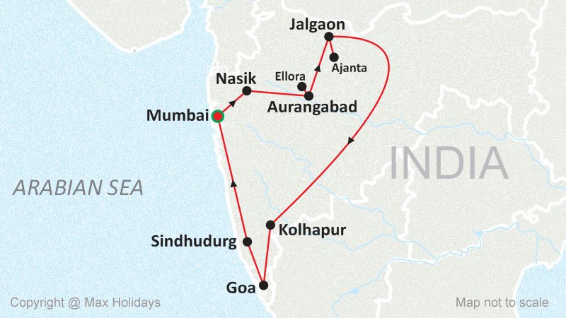 Maharashtra Splendor Map